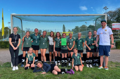 weibliche U12 - Vizemeister
