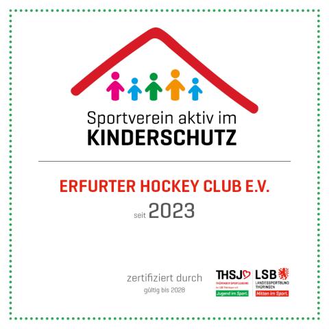 Präventionssiegel "Sportverein aktiv im Kinderschutz